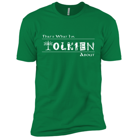 T-Shirts Kelly Green / X-Small Tolkien About Men's Premium T-Shirt