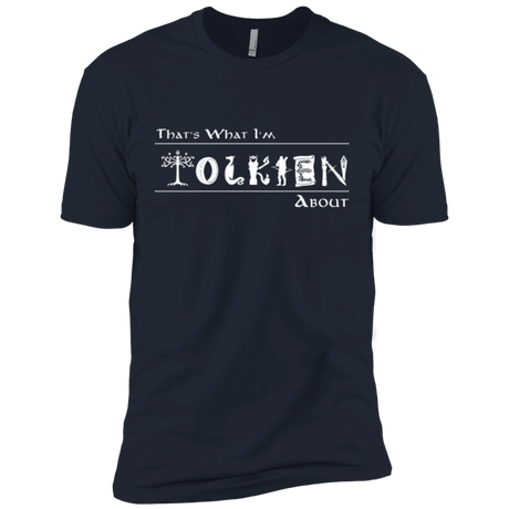 T-Shirts Midnight Navy / X-Small Tolkien About Men's Premium T-Shirt