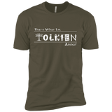 T-Shirts Military Green / X-Small Tolkien About Men's Premium T-Shirt
