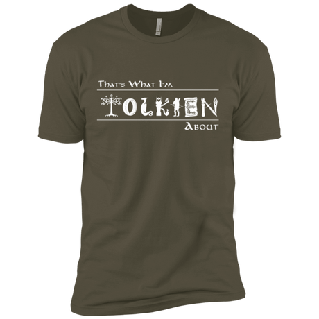 T-Shirts Military Green / X-Small Tolkien About Men's Premium T-Shirt