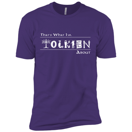 T-Shirts Purple / X-Small Tolkien About Men's Premium T-Shirt