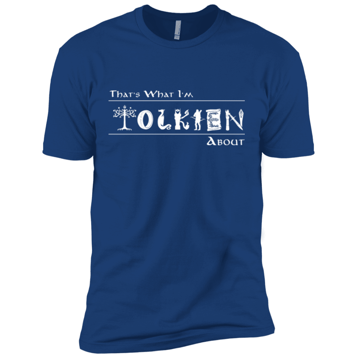 T-Shirts Royal / X-Small Tolkien About Men's Premium T-Shirt