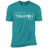 T-Shirts Tahiti Blue / X-Small Tolkien About Men's Premium T-Shirt