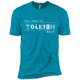 T-Shirts Turquoise / X-Small Tolkien About Men's Premium T-Shirt