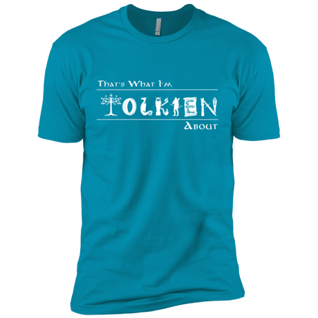 T-Shirts Turquoise / X-Small Tolkien About Men's Premium T-Shirt