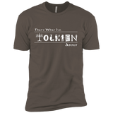 T-Shirts Warm Grey / X-Small Tolkien About Men's Premium T-Shirt