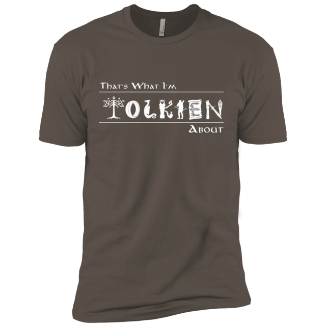 T-Shirts Warm Grey / X-Small Tolkien About Men's Premium T-Shirt