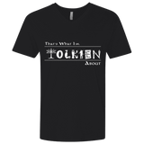 T-Shirts Black / X-Small Tolkien About Men's Premium V-Neck