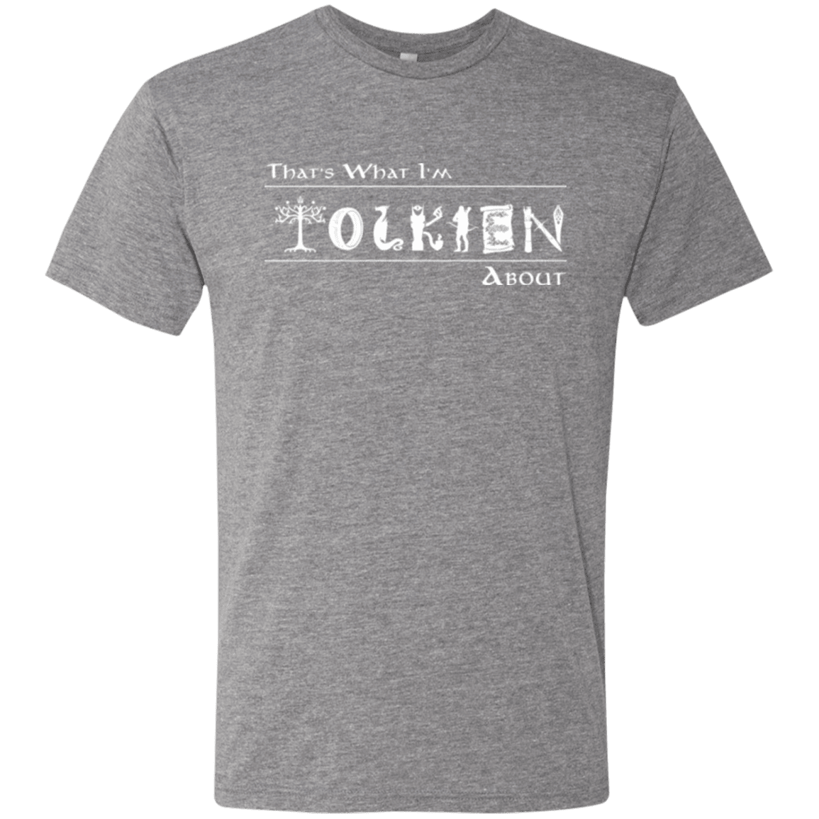 T-Shirts Premium Heather / Small Tolkien About Men's Triblend T-Shirt