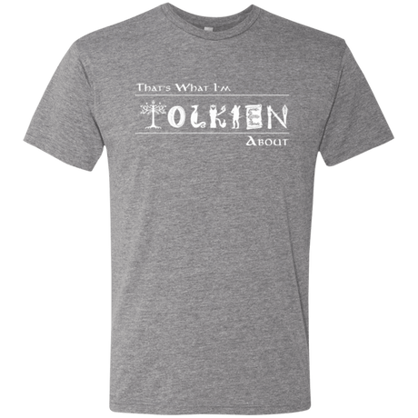T-Shirts Premium Heather / Small Tolkien About Men's Triblend T-Shirt