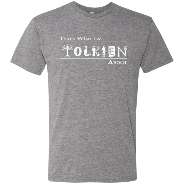 T-Shirts Premium Heather / Small Tolkien About Men's Triblend T-Shirt