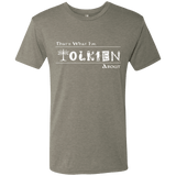 T-Shirts Venetian Grey / Small Tolkien About Men's Triblend T-Shirt