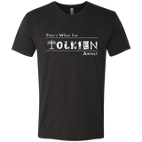 T-Shirts Vintage Black / Small Tolkien About Men's Triblend T-Shirt