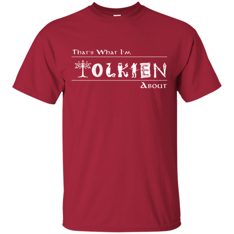 T-Shirts Cardinal / Small Tolkien About T-Shirt