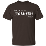 T-Shirts Dark Chocolate / Small Tolkien About T-Shirt