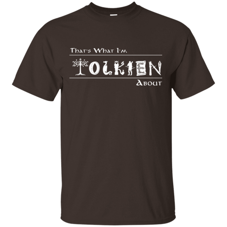 T-Shirts Dark Chocolate / Small Tolkien About T-Shirt