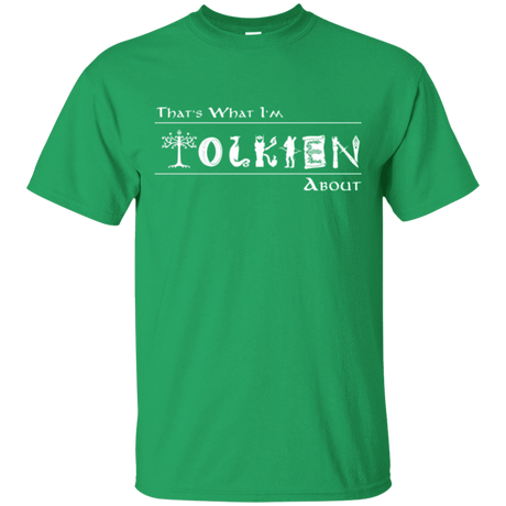 T-Shirts Irish Green / Small Tolkien About T-Shirt