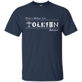 T-Shirts Navy / Small Tolkien About T-Shirt