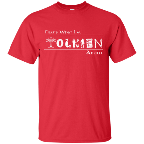 T-Shirts Red / Small Tolkien About T-Shirt