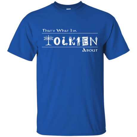 T-Shirts Royal / Small Tolkien About T-Shirt