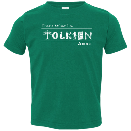 T-Shirts Kelly / 2T Tolkien About Toddler Premium T-Shirt