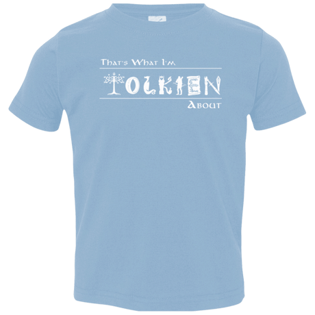 T-Shirts Light Blue / 2T Tolkien About Toddler Premium T-Shirt