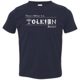 T-Shirts Navy / 2T Tolkien About Toddler Premium T-Shirt