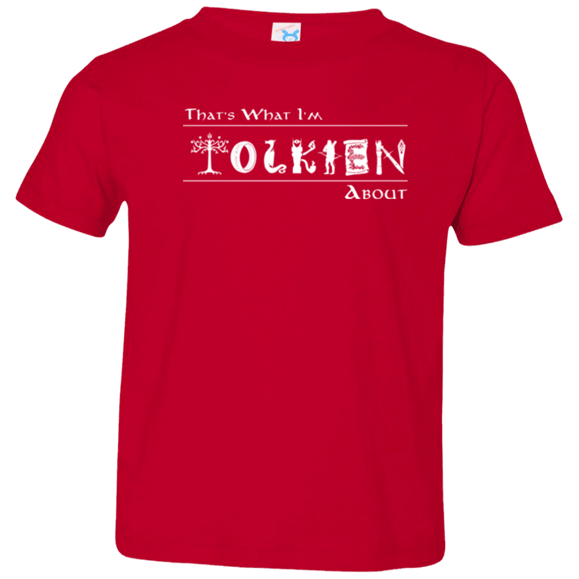 T-Shirts Red / 2T Tolkien About Toddler Premium T-Shirt