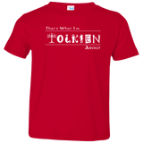 T-Shirts Red / 2T Tolkien About Toddler Premium T-Shirt