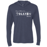 T-Shirts Vintage Navy / X-Small Tolkien About Triblend Long Sleeve Hoodie Tee