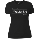 T-Shirts Black / X-Small Tolkien About Women's Premium T-Shirt