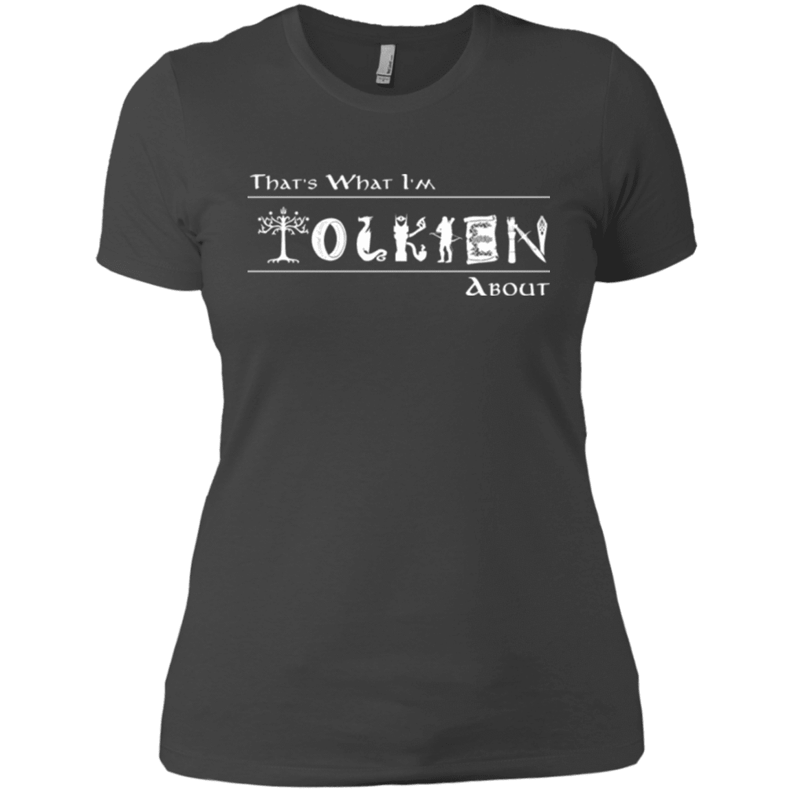 T-Shirts Heavy Metal / X-Small Tolkien About Women's Premium T-Shirt