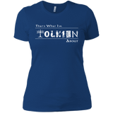 T-Shirts Royal / X-Small Tolkien About Women's Premium T-Shirt