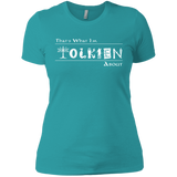 T-Shirts Tahiti Blue / X-Small Tolkien About Women's Premium T-Shirt