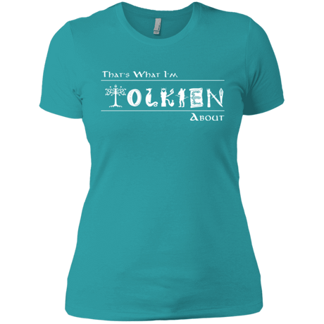 T-Shirts Tahiti Blue / X-Small Tolkien About Women's Premium T-Shirt