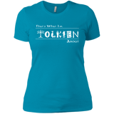 T-Shirts Turquoise / X-Small Tolkien About Women's Premium T-Shirt