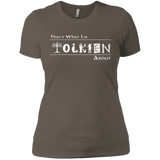T-Shirts Warm Grey / X-Small Tolkien About Women's Premium T-Shirt