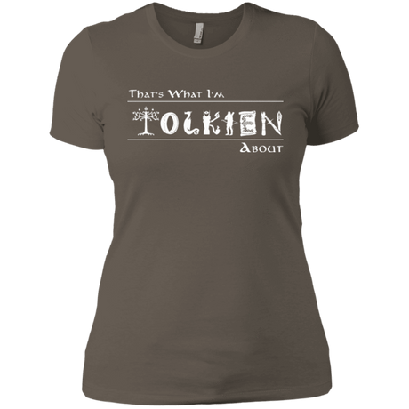 T-Shirts Warm Grey / X-Small Tolkien About Women's Premium T-Shirt