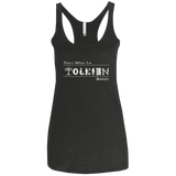 T-Shirts Vintage Black / X-Small Tolkien About Women's Triblend Racerback Tank