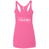 T-Shirts Vintage Pink / X-Small Tolkien About Women's Triblend Racerback Tank