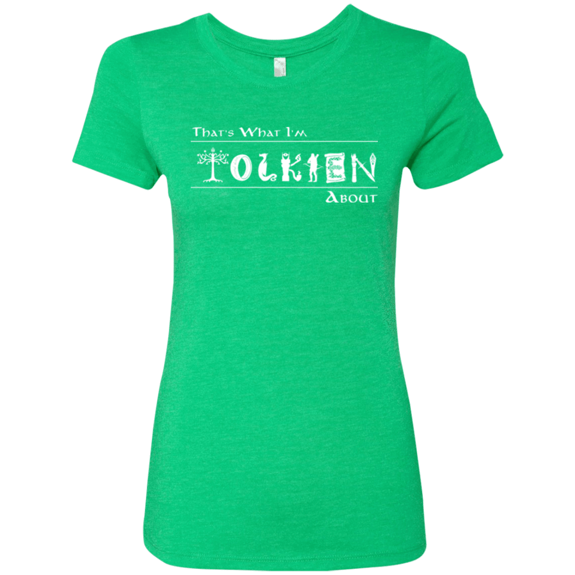 T-Shirts Envy / Small Tolkien About Women's Triblend T-Shirt