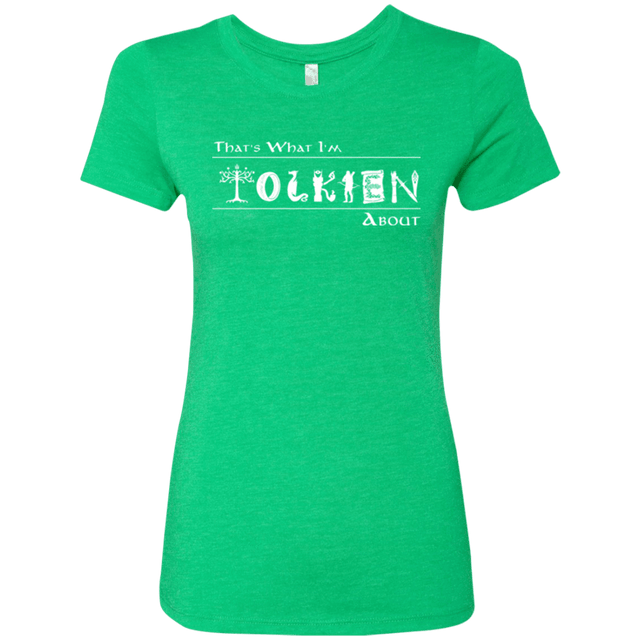 T-Shirts Envy / Small Tolkien About Women's Triblend T-Shirt