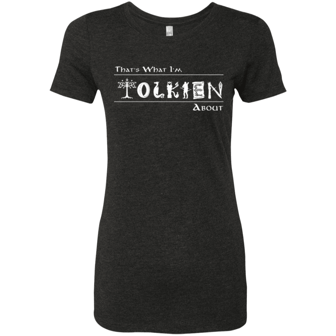 T-Shirts Vintage Black / Small Tolkien About Women's Triblend T-Shirt