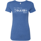 T-Shirts Vintage Royal / Small Tolkien About Women's Triblend T-Shirt