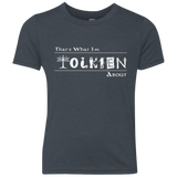 T-Shirts Vintage Navy / YXS Tolkien About Youth Triblend T-Shirt