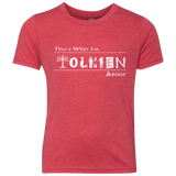 T-Shirts Vintage Red / YXS Tolkien About Youth Triblend T-Shirt