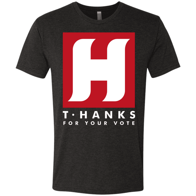 T-Shirts Vintage Black / S Tom HANKS For Your Vote Men's Triblend T-Shirt