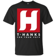 T-Shirts Black / S Tom HANKS For Your Vote T-Shirt