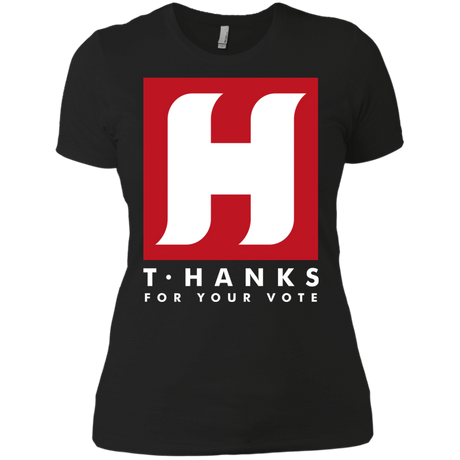 T-Shirts Black / X-Small Tom HANKS For Your Vote Women's Premium T-Shirt