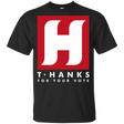 T-Shirts Black / YXS Tom HANKS For Your Vote Youth T-Shirt